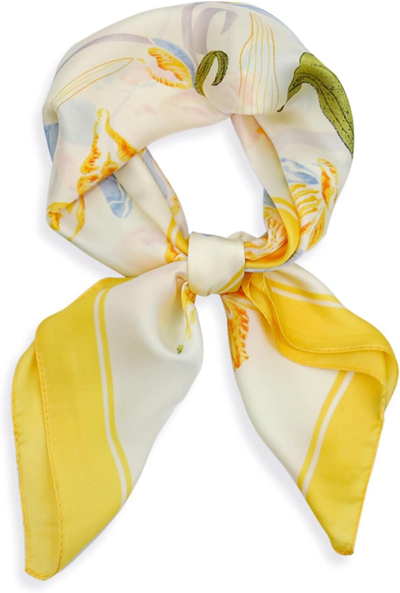 vimate Head Scarf for Women Hair 27'' Square Satin Silk Feeling Bnadana Neck Scarf Handbag Accessories Etc - Image 1